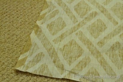 Bricolage simple enveloppe tutoriel Taie d'oreiller de jour 17 de 31 jours de Pinterest épinglées à Fait - Le Frugal