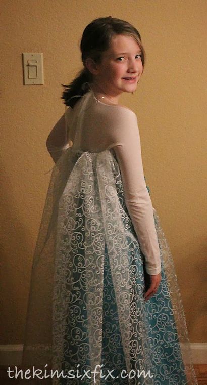 DIY Elsa Dress (De Frozen) - Le Kim Six Fix