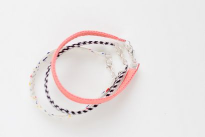 bracelets en tissu Diy