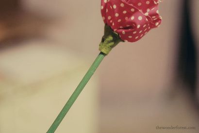 Bricolage Tissu Rose Bouquet de fleurs - Wonder Forêt