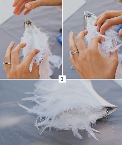 DIY Feder-Kupplung, grüne Hochzeit Schuhe, Hochzeit, Mode, Lifestyle Trave