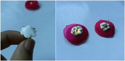 DIY-Blumen-Bolzen-Ohrringe 5 Schritte (mit Bildern)