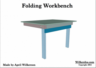 DIY Folding Workbench - Wilker Do - s