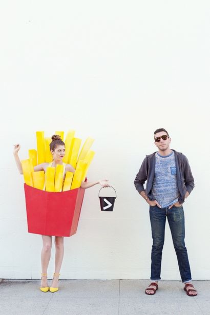 DIY Fries (vor Guys!) Kostüm - Studio DIY