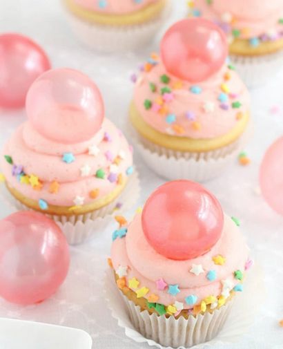 Bricolage Gélatine Bubble gâteau Toppers!