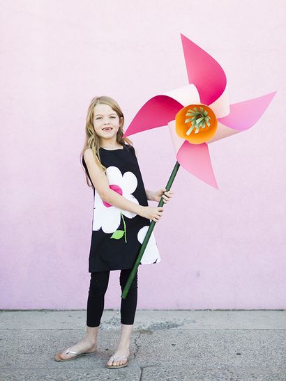 fleur géante bricolage moulin à vent (moulin à vent) fleur géante bricolage pinwheel