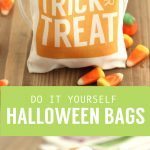Trick Halloween DIY or Treat Panier