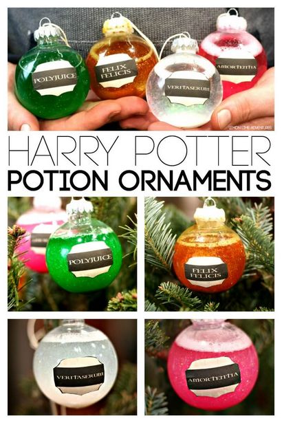 Ornements bricolage Harry Potter Potions