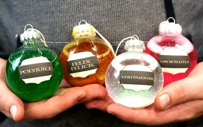 Ornements bricolage Harry Potter Potions