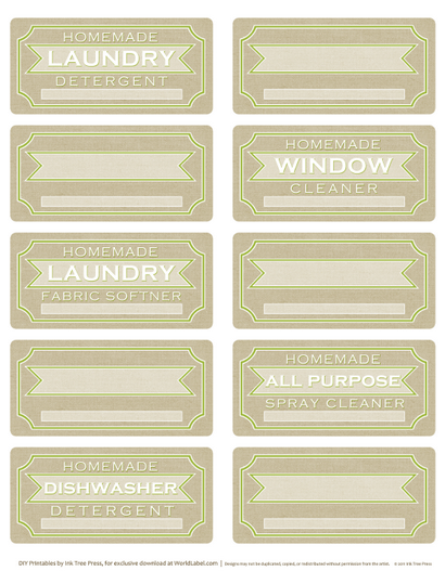 étiquette propre et sans bricolage maison et recettes, printables Blog Worldlabel (recettes) étiquette propre et sans bricolage maison et recettes printables, Blog Worldlabel