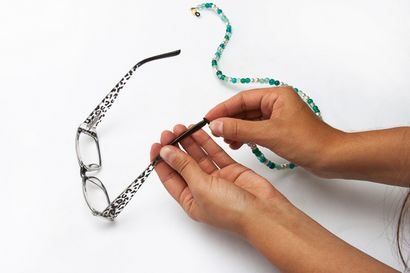 DIY Wie eine Brille Kette stellt um