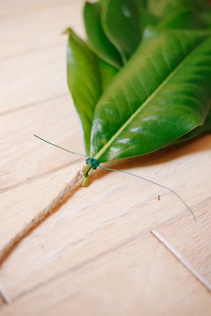 DIY How To Make Magnolia Garland