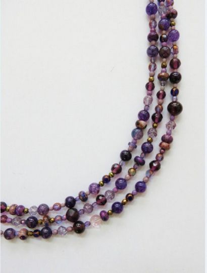 Bijoux bricolage Tutoriel Comment faire un collier de perles multi-brins, FeltMagnet
