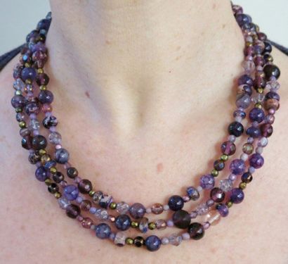 DIY Schmuck Tutorial Wie man eine Multi-Strand Perlen Halskette zu machen, FeltMagnet