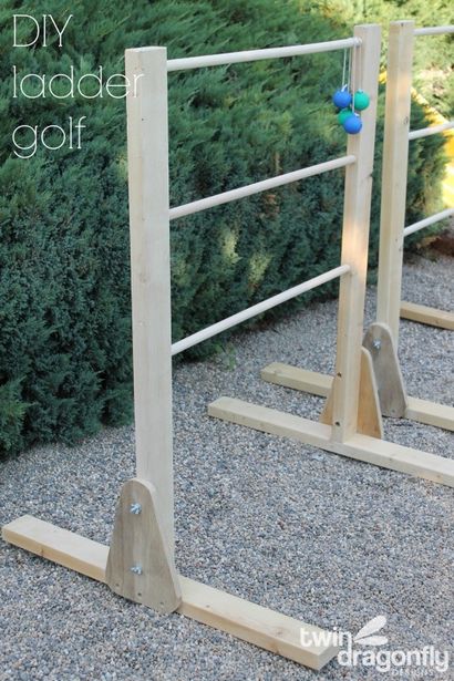 DIY Ladder Golf Jeu - Designs Dragonfly