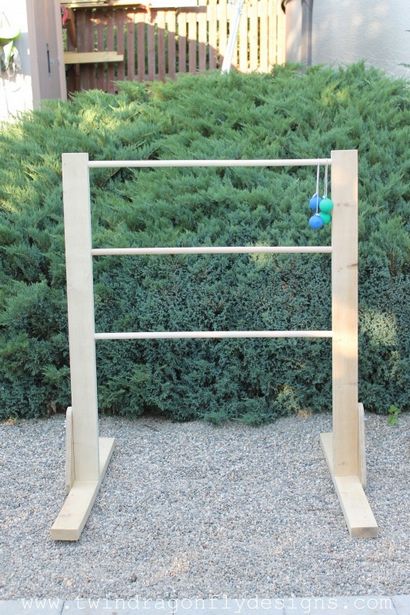 DIY Ladder Golf Jeu - Designs Dragonfly