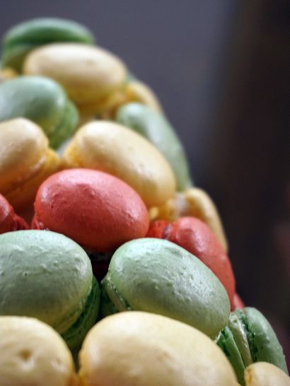 bricolage tour de macaron (à partir de zéro) - mon seul et unique