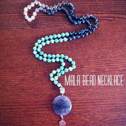 DIY Mala Perlenkette 5 Schritte