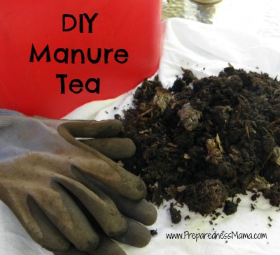 DIY Dünger Tee - Dünger Putting in Ihrem Garten zu arbeiten, PreparednessMama