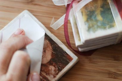 Sous-verres photo en marbre Bricolage - Oh, les choses que nous - ll faites!