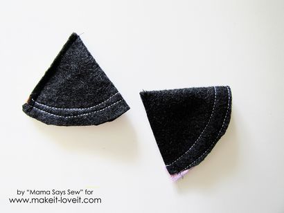 DIY Mini chapeau de sorcière Bandeau