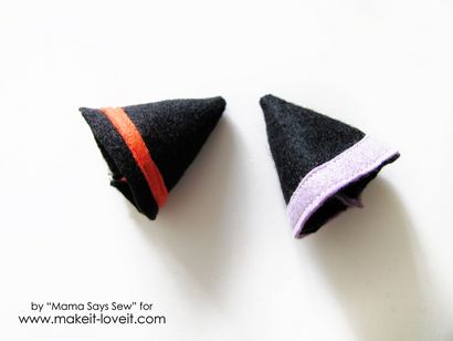 DIY Mini chapeau de sorcière Bandeau