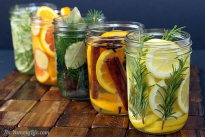 DIY Chambre Natural Scents (comment faire du parfum parfumé fruit) Odeurs bricolage Chambre naturelles