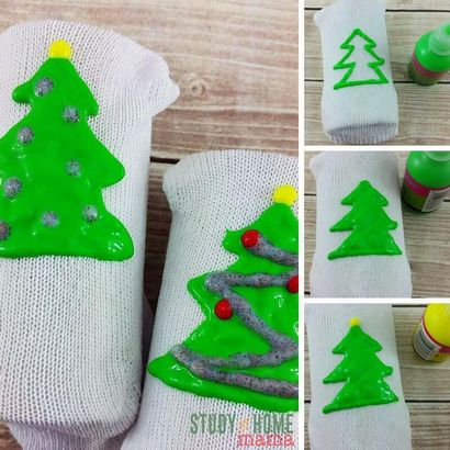 DIY Non-Slip-Socken für Kinder - Zucker, Gewürz und Glitter