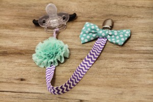 Bricolage No-Sew Sucette clip Ne perdez jamais une autre Pacifier!