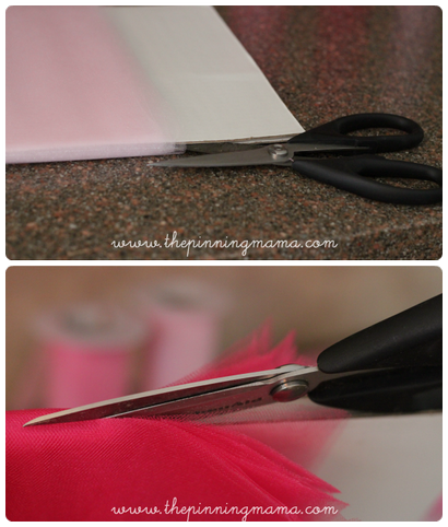 DIY No Sew Tutu pour les petites filles - Mama épinglage