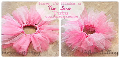 DIY No Sew Tutu pour les petites filles - Mama épinglage (Tutu) DIY No Sew Tutu pour les petites filles - Mama épinglage