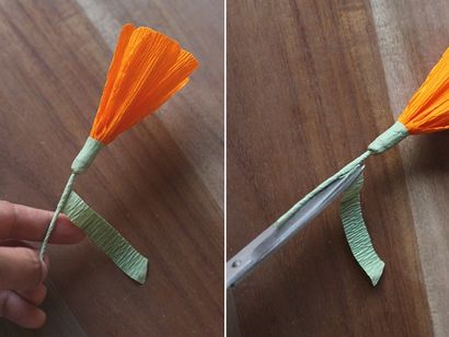 DIY Papierblumen-Krone