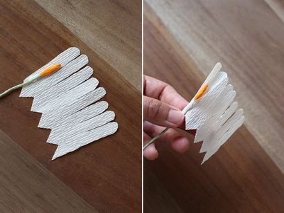 DIY Papierblumen-Krone