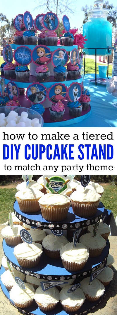 DIY Party Decor Comment faire un bricolage de petit gâteau hiérarchisé stand