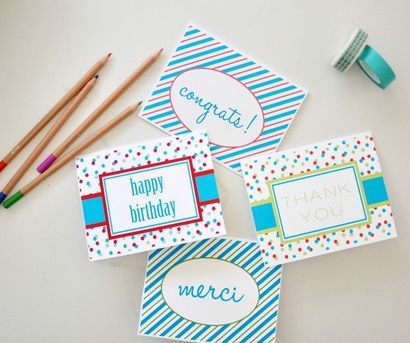 Bricolage personnalisé Notecards, Centsational fille