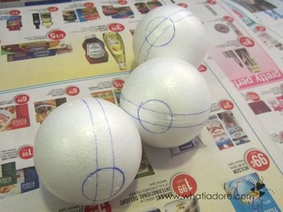 DIY Pokeballs aus Styroporkugeln #pokemon #crafty #cosplay