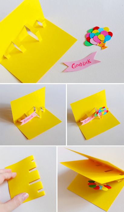 Cartes DIY Pop Up