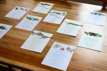 Bricolage Pressé de fleurs Invitations de mariage gratuit Printables, le budget Savvy Bride