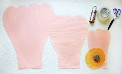 Diy Projekt riesige Papierblumen von ruche - DesignSponge