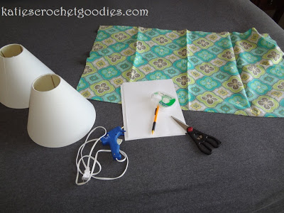 DIY Récupération Shades Lamp - Katie - s Les plus Crochet