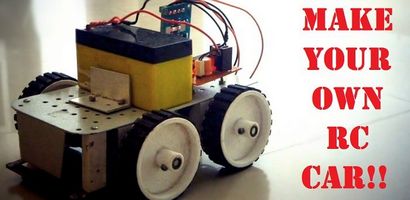 DIY Fernsteuerungsauto- Wie Sie Ihr eigenes RC-Auto, DIY Hacking Make