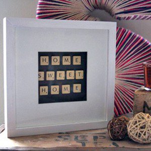 Scrabble Bricolage Tile Artisanat Cadeaux Fun - Décor maison qui vous pouvez faire avec Scrabble Tiles, la famille