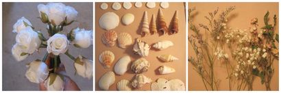 DIY Seashell Brautstrauß mit Blumen - Seashell Crafts and Beach Blog