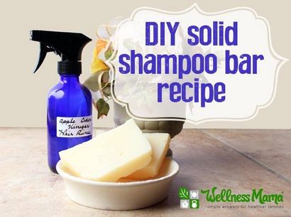 Bar Shampooing solide bricolage Recette - Bien-être Mama (comment faire bar conditionneur de cheveux) DIY Bar Shampooing solide Recette - Bien-être maman