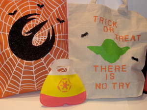 DIY Wars étoiles Trick or Treat Sacs