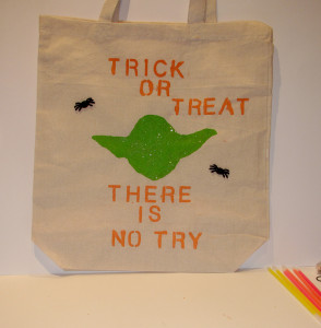 DIY Wars étoiles Trick or Treat Sacs