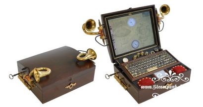 Ordinateur portable DIY Steampunk semble bien chaud et humide et est emballé avec des performances sous le capot