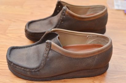 Suede Shoes bricolage en cuir lisse, warfieldfamily