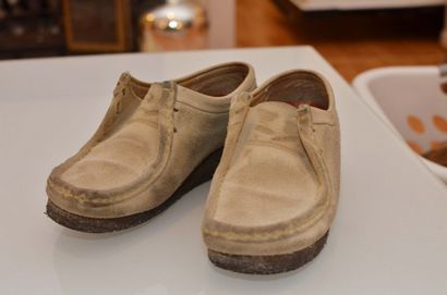 Suede Shoes bricolage en cuir lisse, warfieldfamily