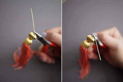 Bricolage Tassel Boucles d'oreilles